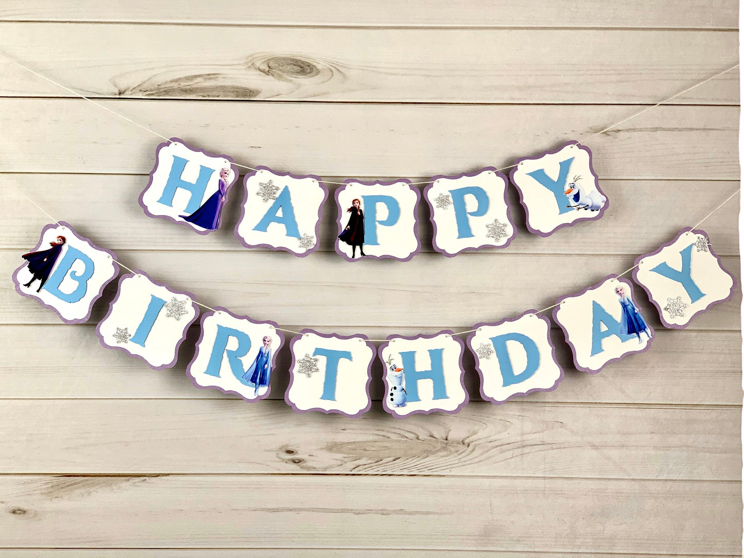 Frozen Birthday Banner