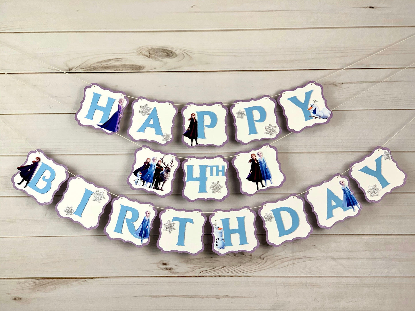 Frozen Birthday Banner