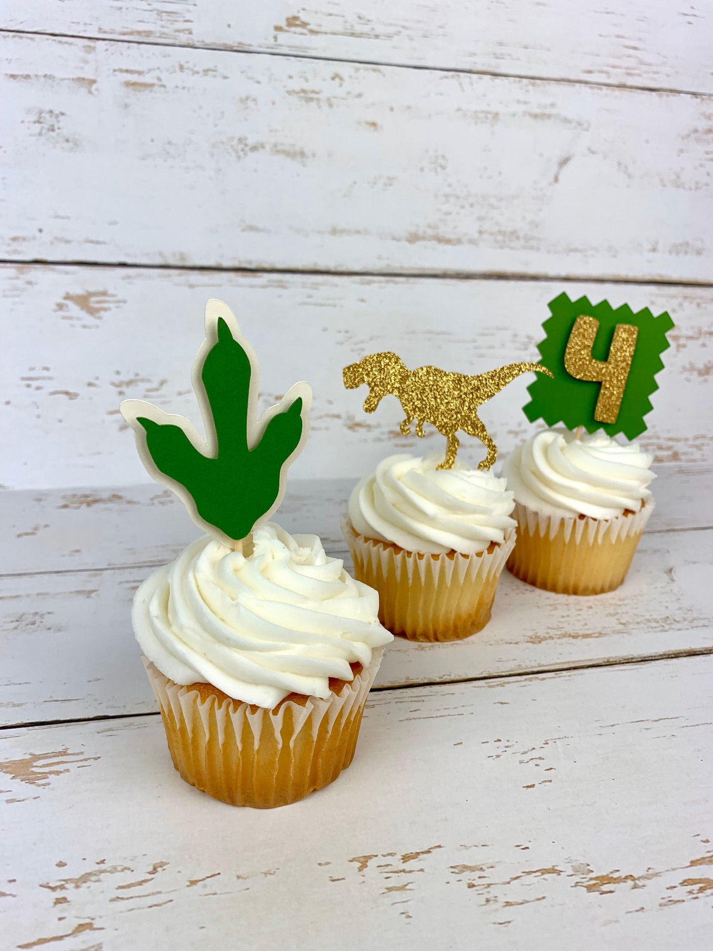 Dinosaur Cupcake Toppers