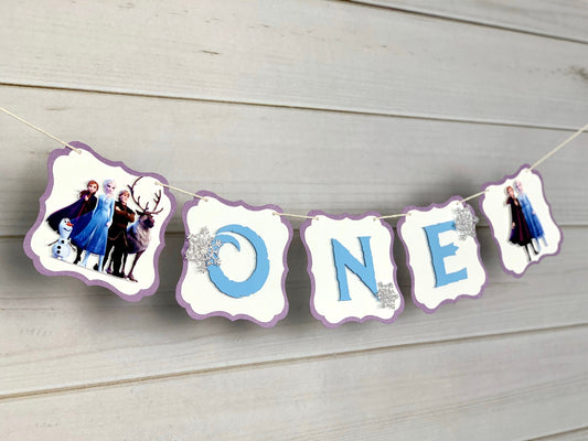 Frozen High Chair Banner