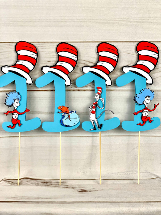 Cat in the Hat Centerpiece