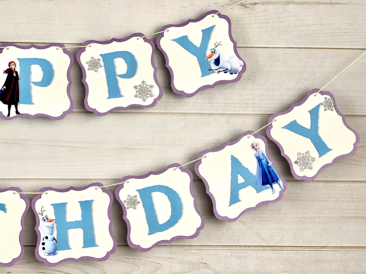 Frozen Birthday Banner