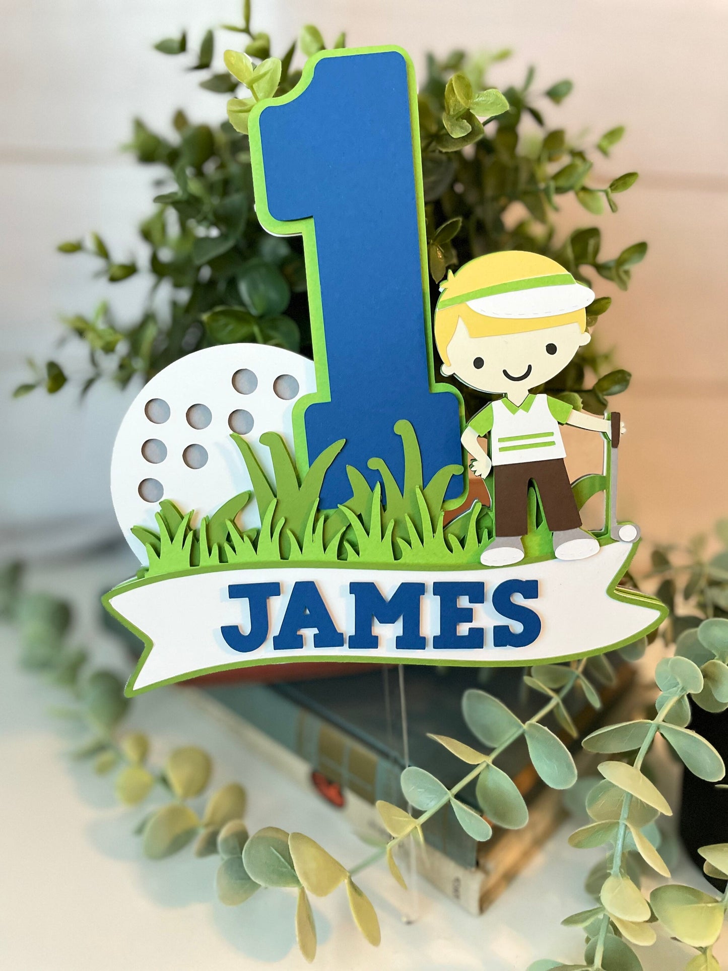 Golf Cake Topper