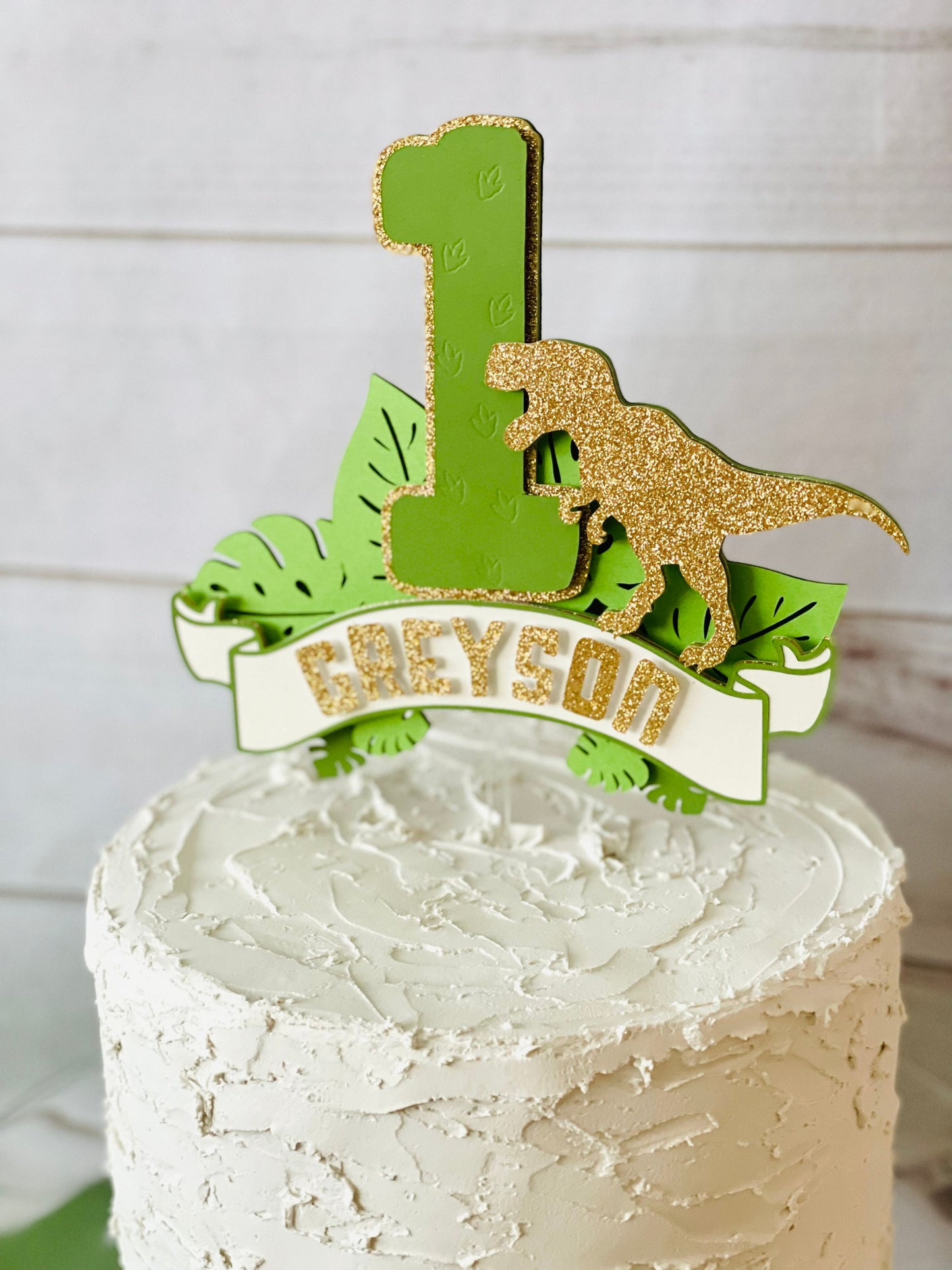 Dinosaur Cake Topper