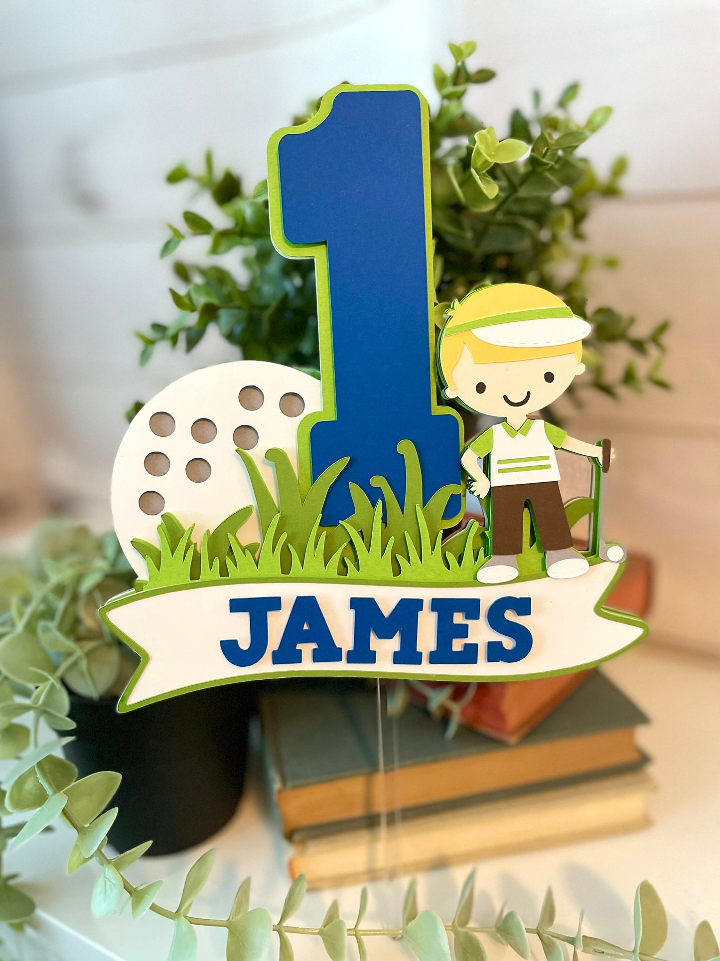 Golf Cake Topper