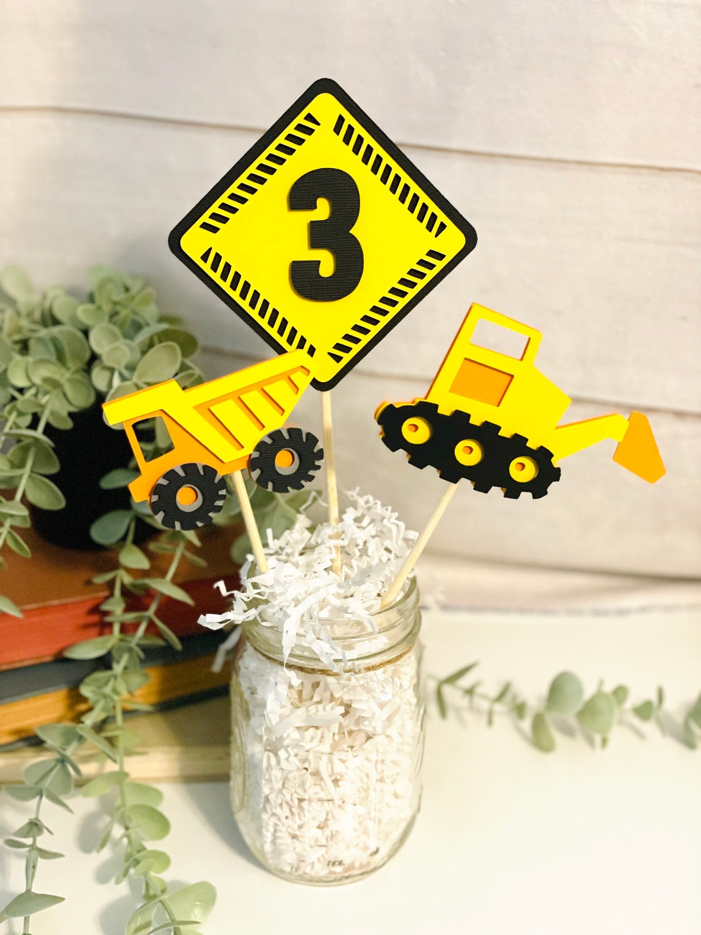 Construction Centerpieces