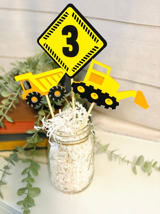 Construction Centerpieces