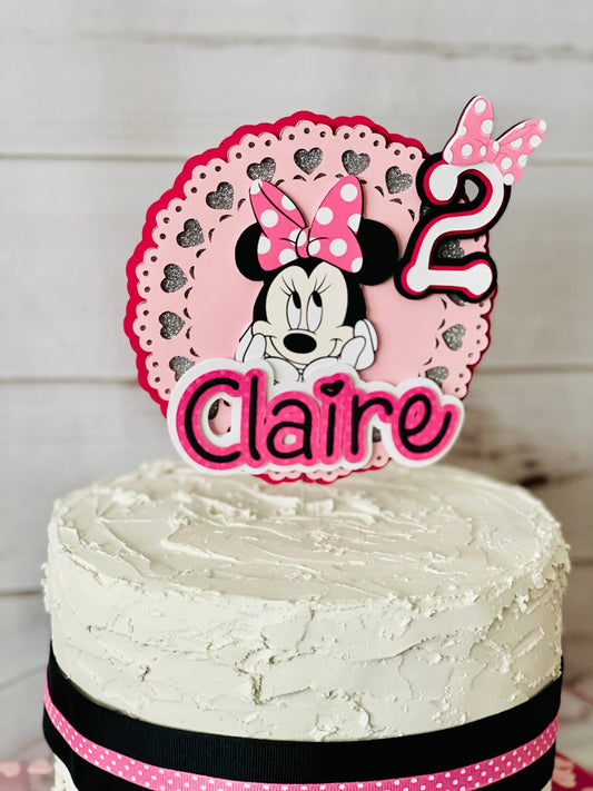 Minnie Cake Topper