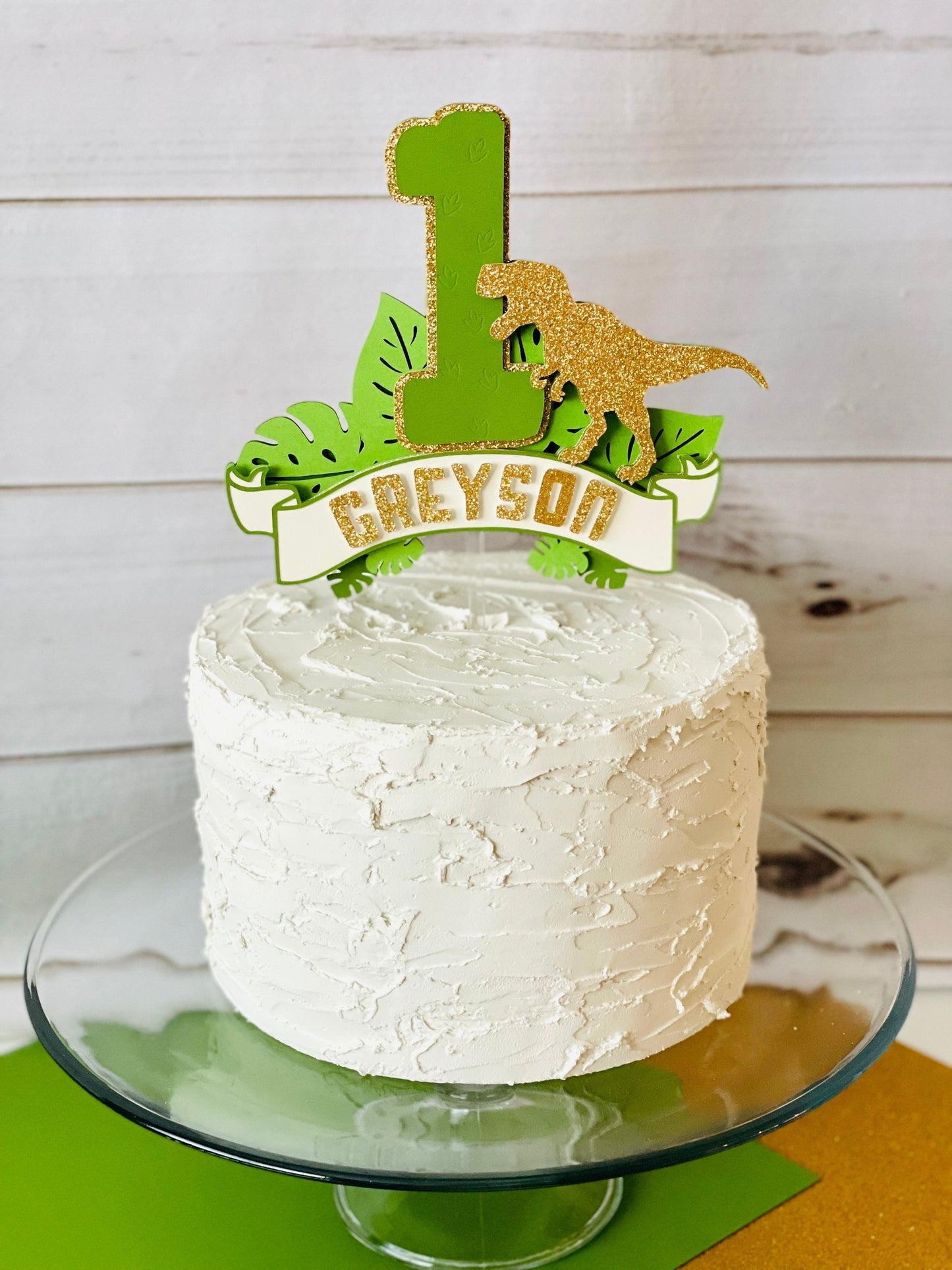 Dinosaur Cake Topper