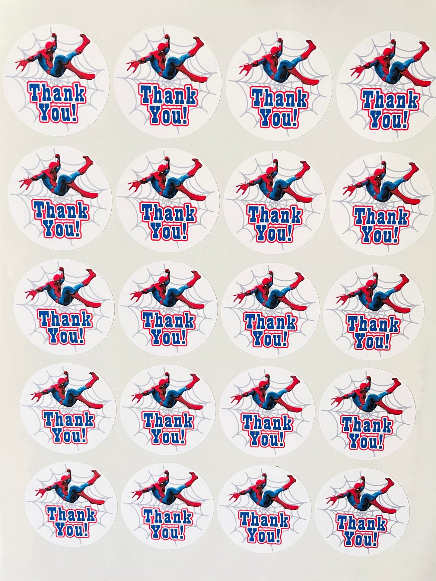 Spiderman Stickers