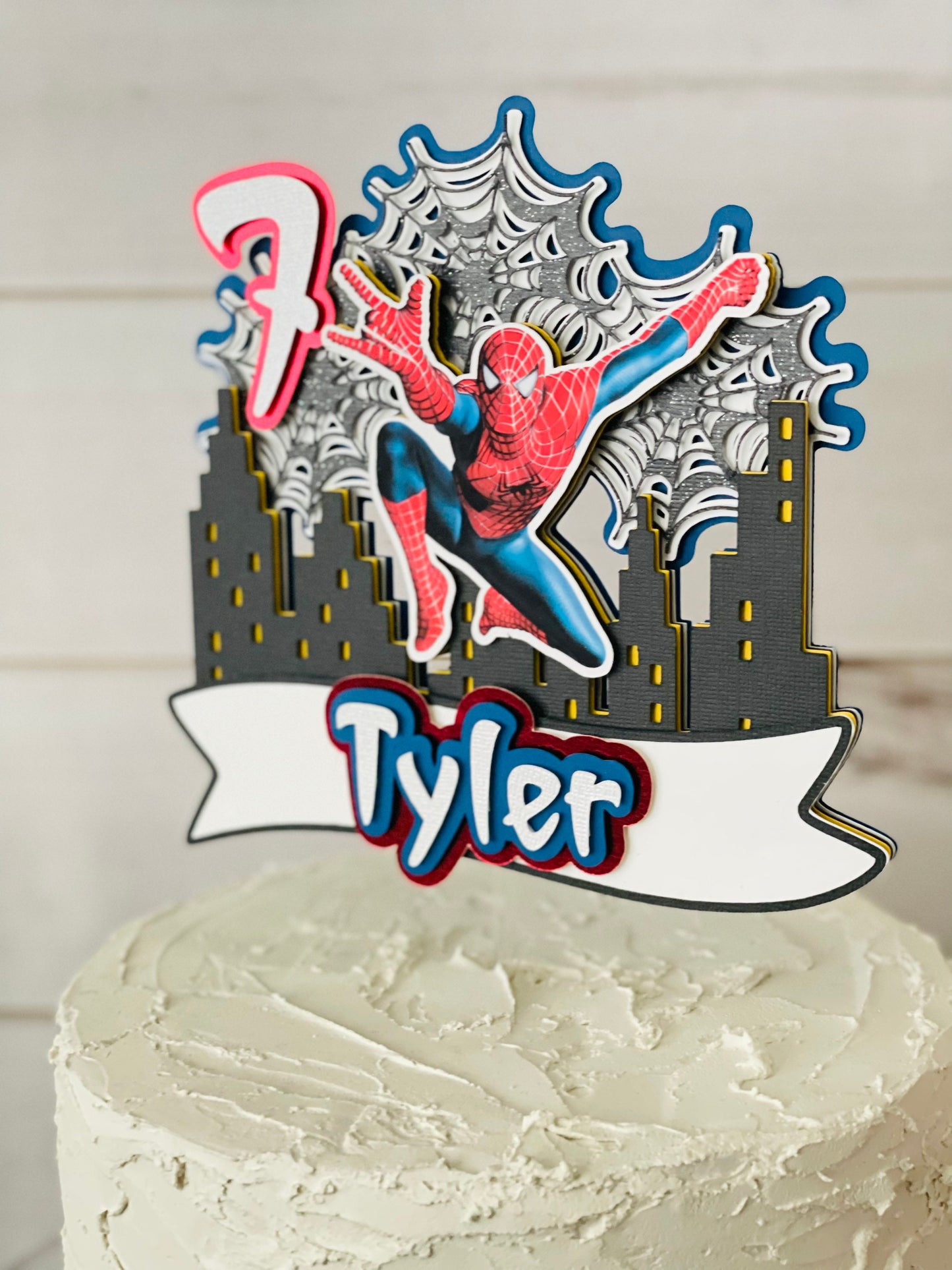 Spiderman Cake Topper