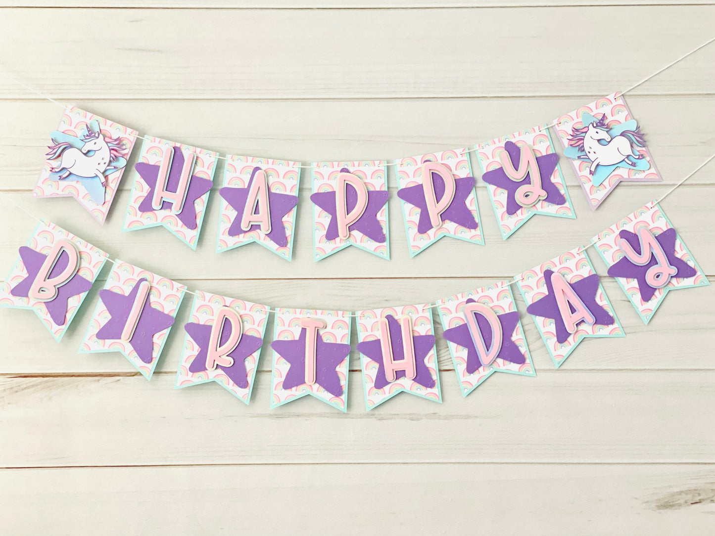 Rainbow Unicorn Banner