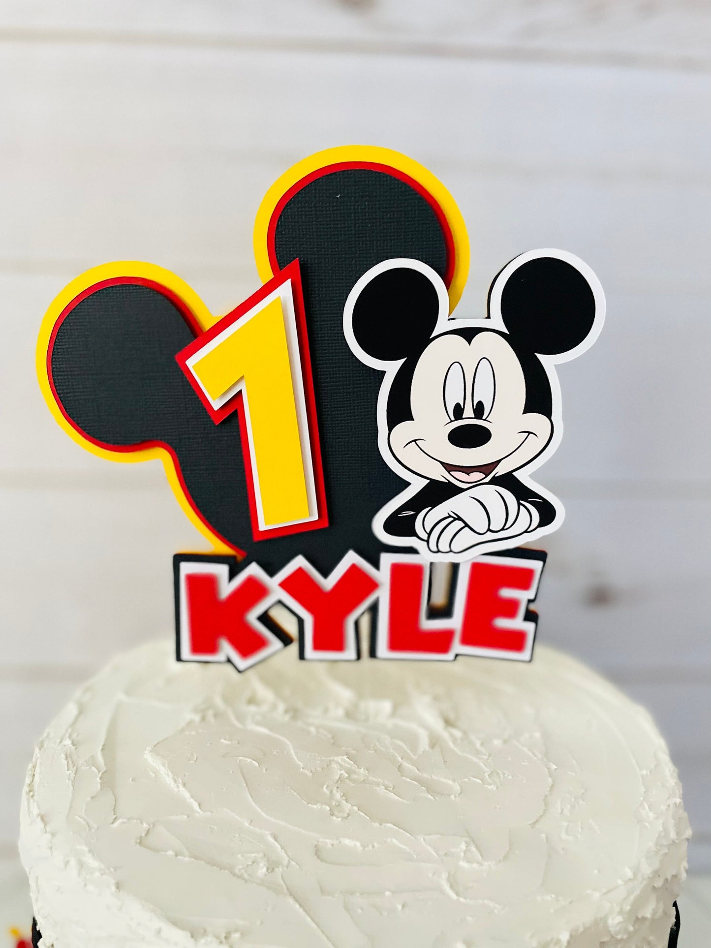 Mickey Cake Topper