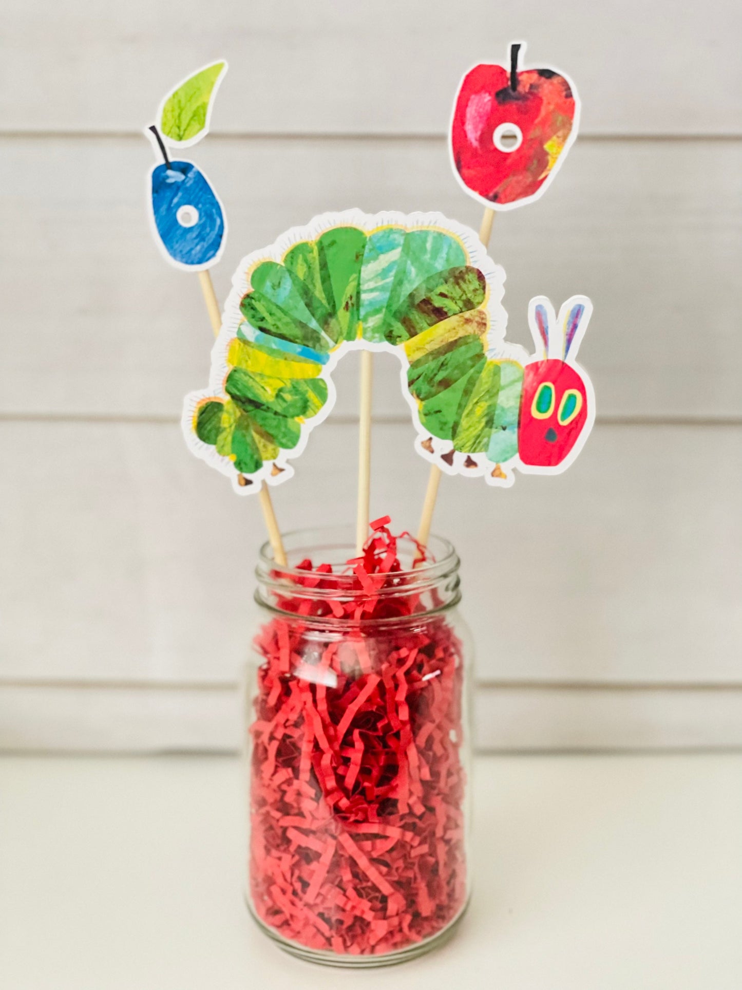 Hungry Caterpillar Centerpieces