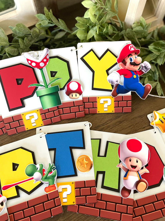 Super Mario Banner