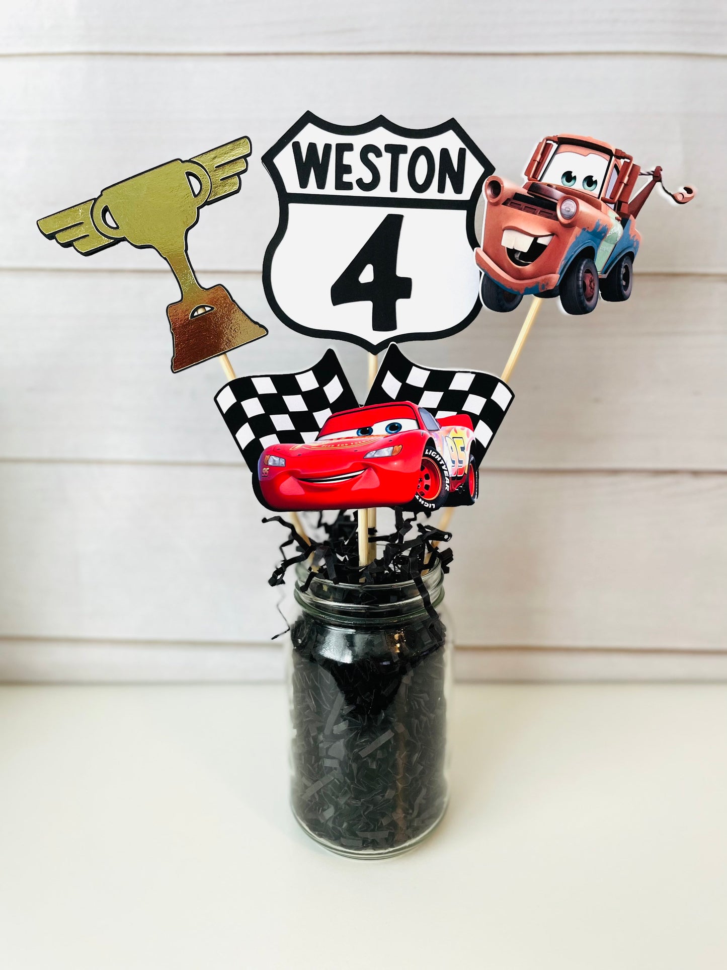 Cars Centerpieces