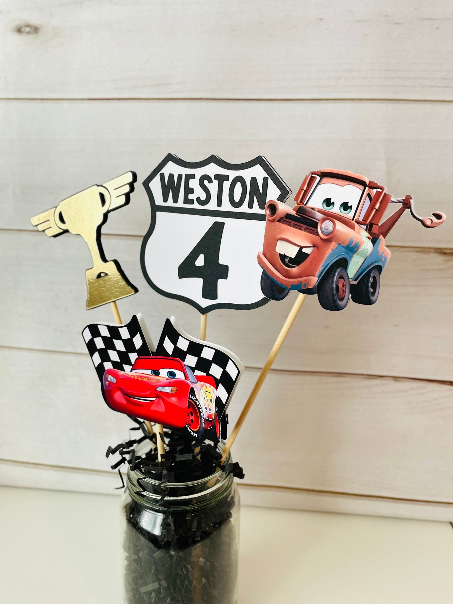 Cars Centerpieces