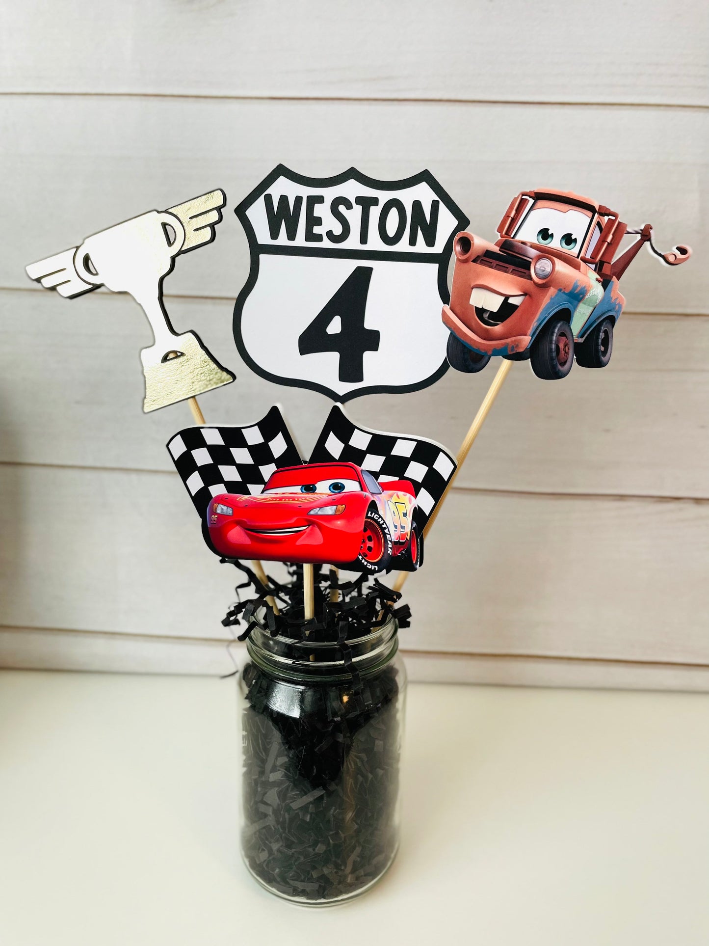 Cars Centerpieces