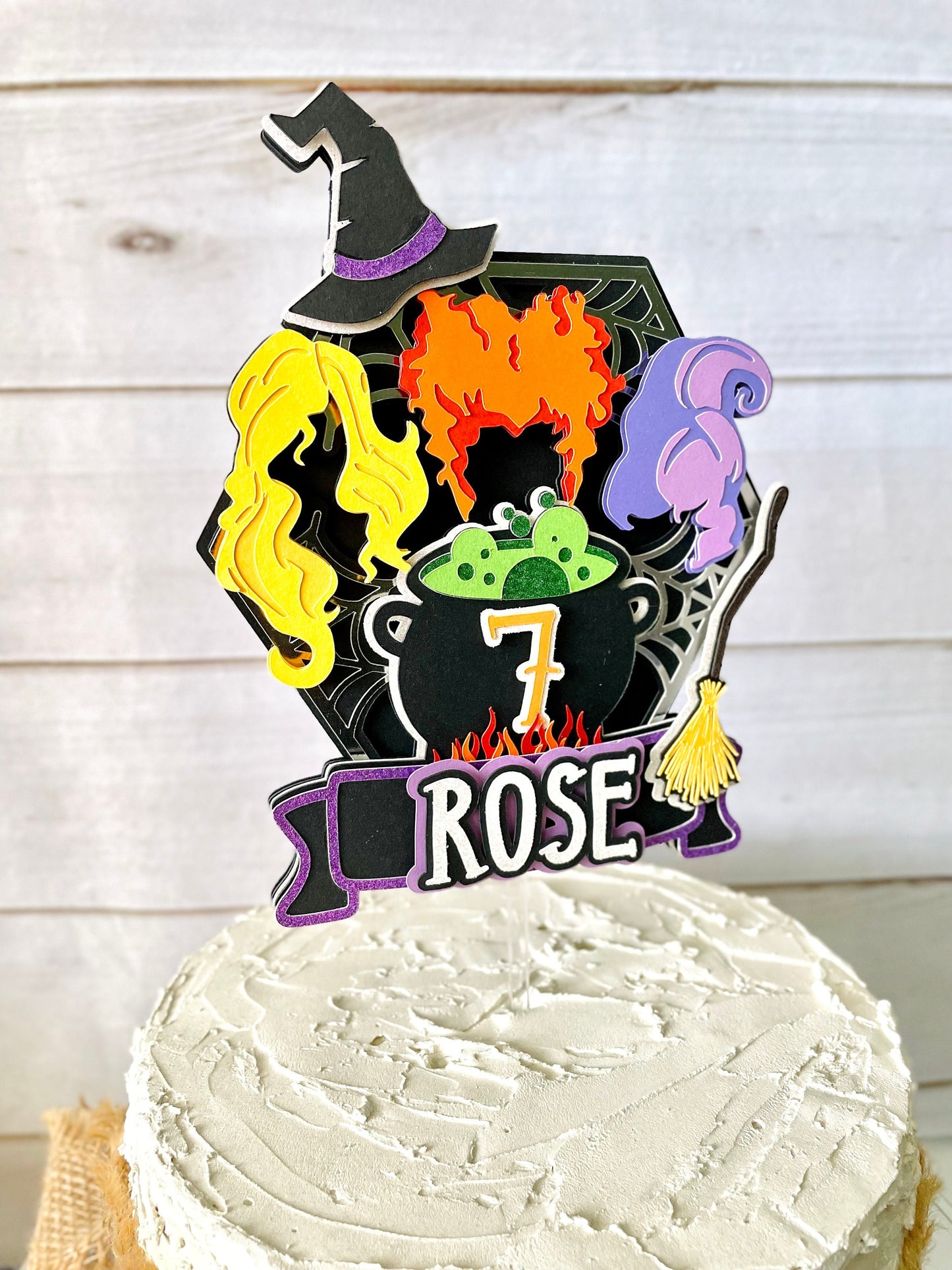 Hocus Pocus Cake Topper