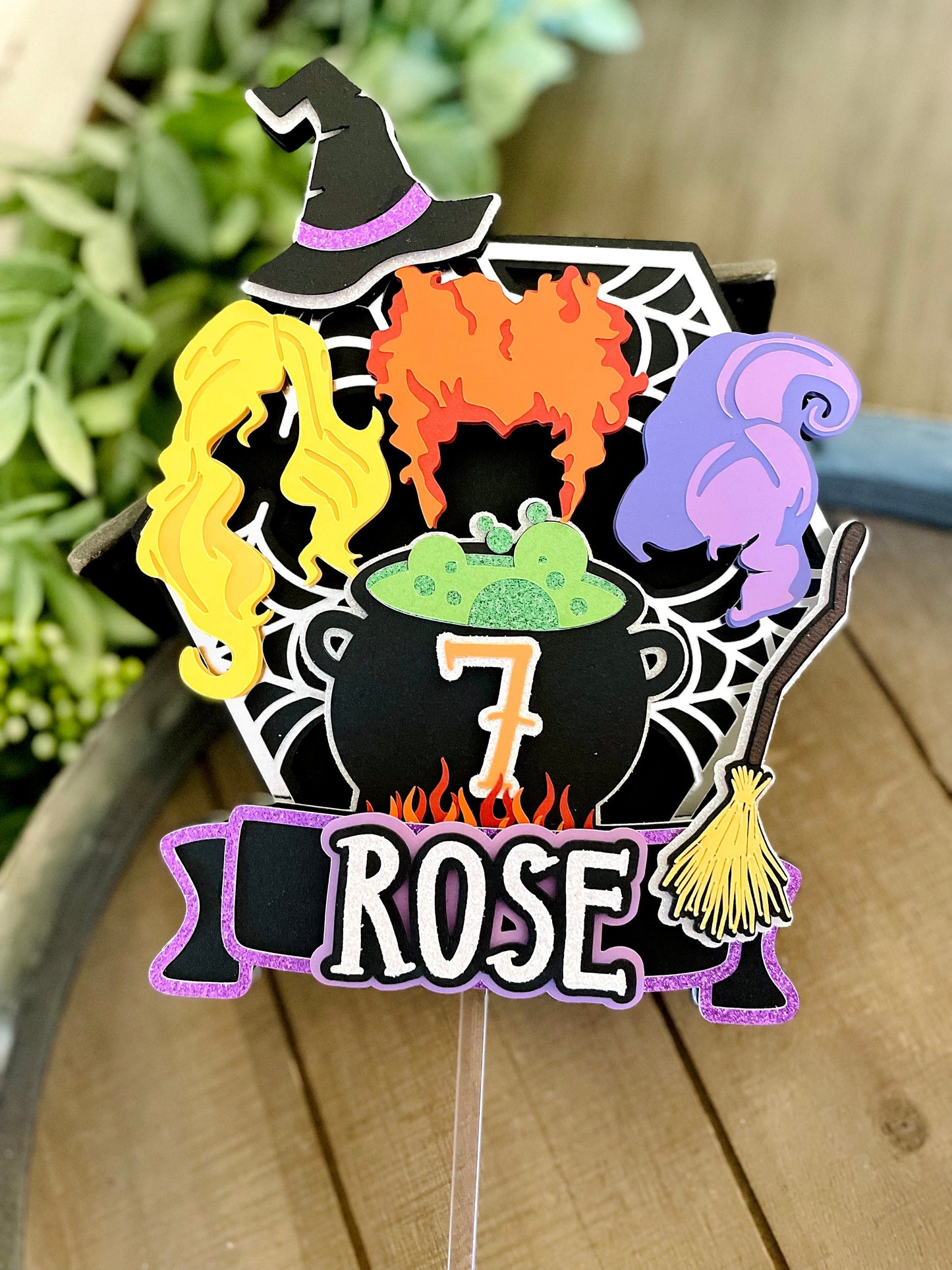 Hocus Pocus Cake Topper