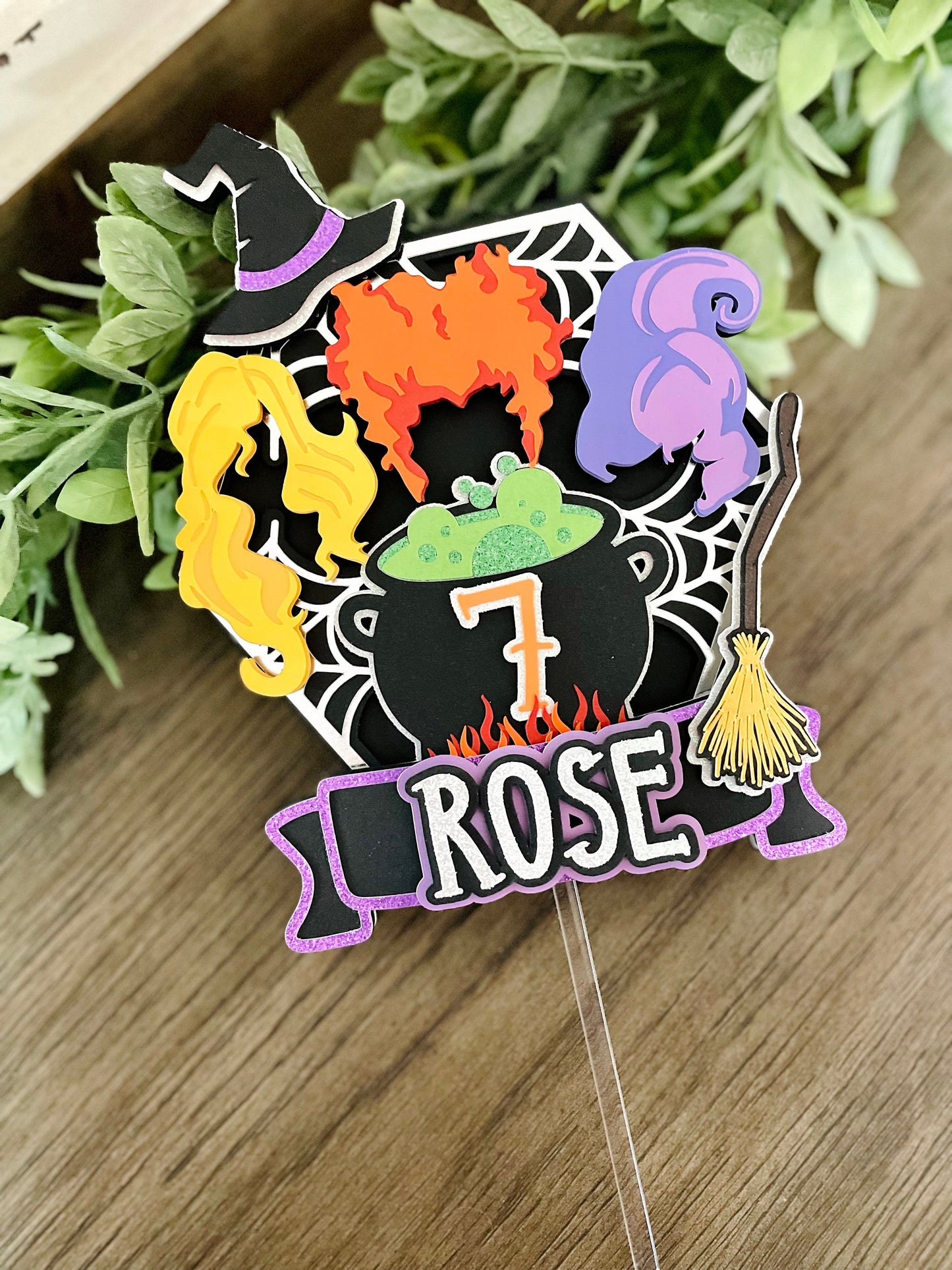 Hocus Pocus Cake Topper