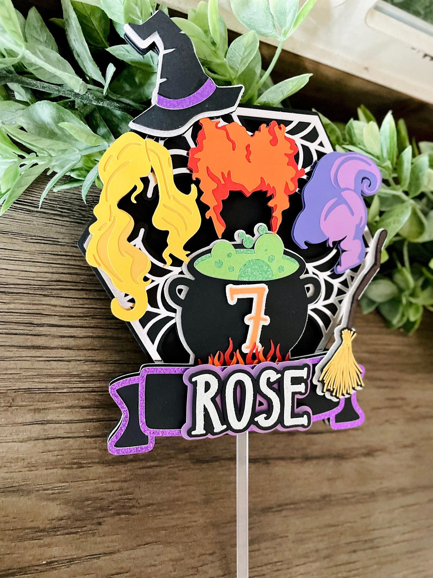 Hocus Pocus Cake Topper