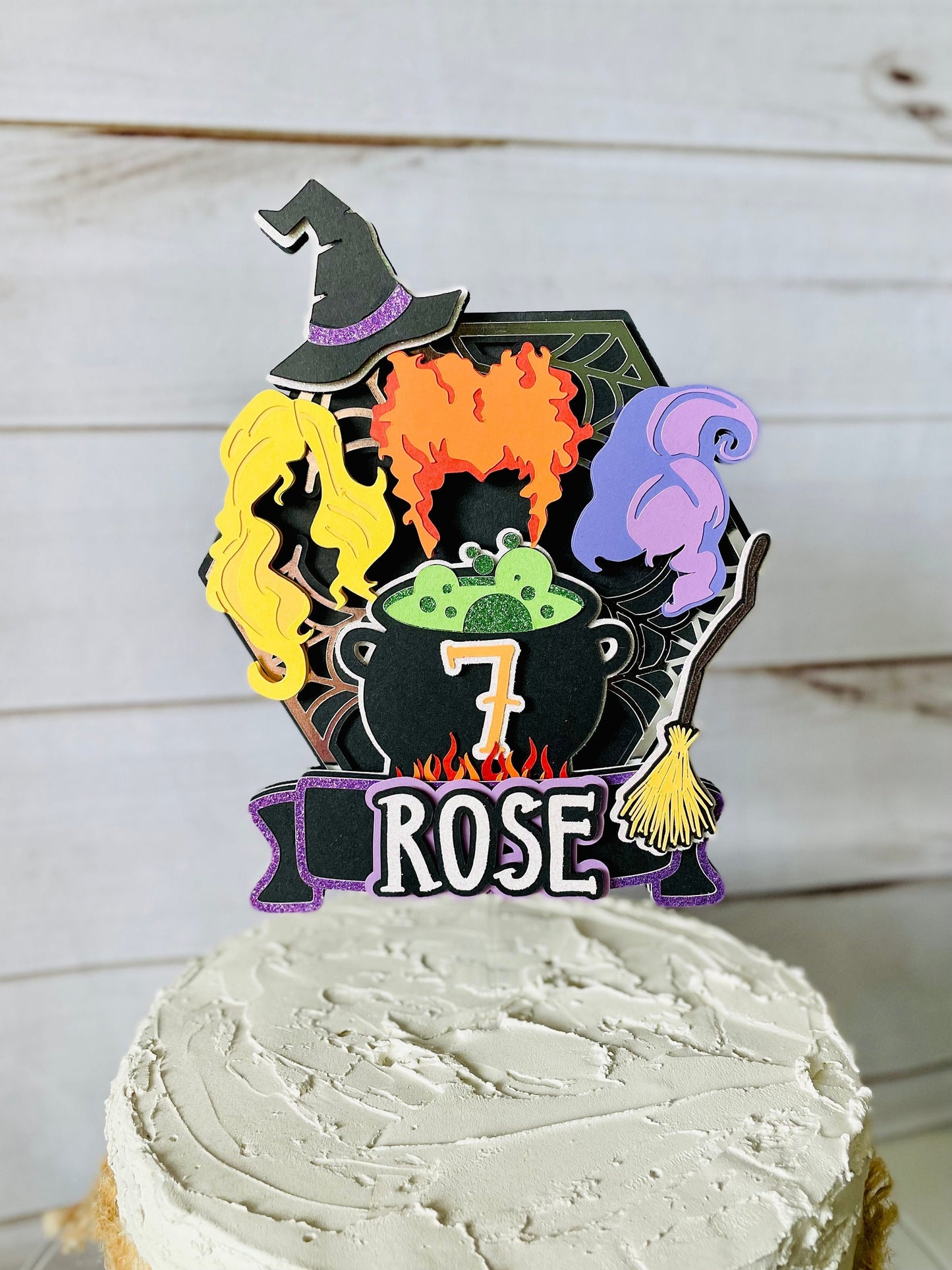 Hocus Pocus Cake Topper