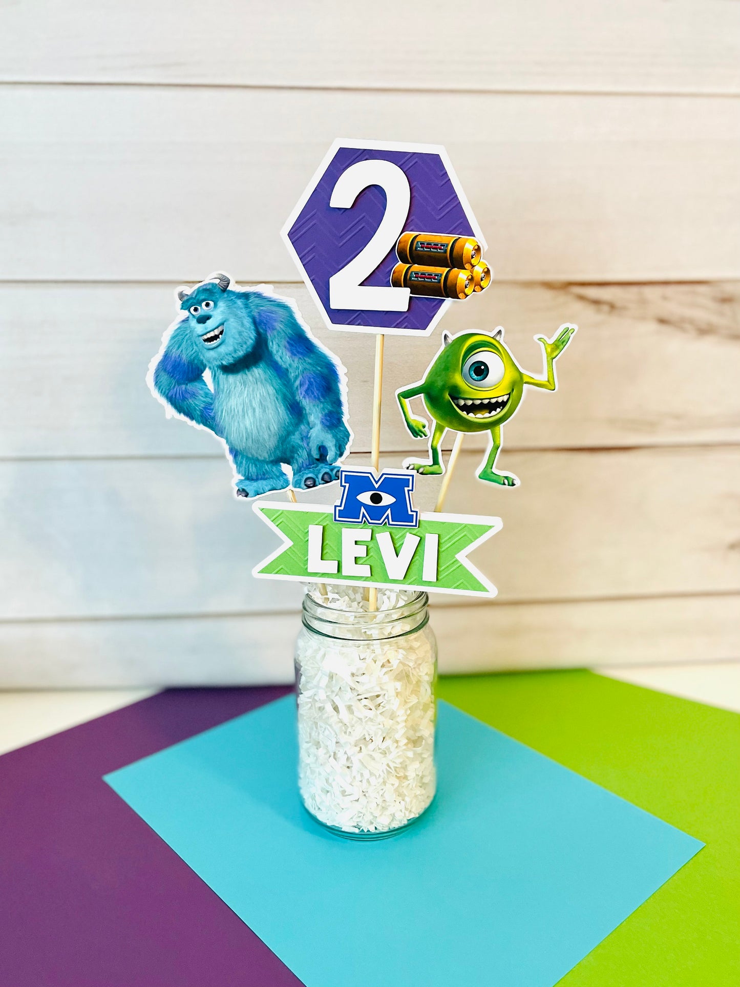 Monsters Inc Centerpieces