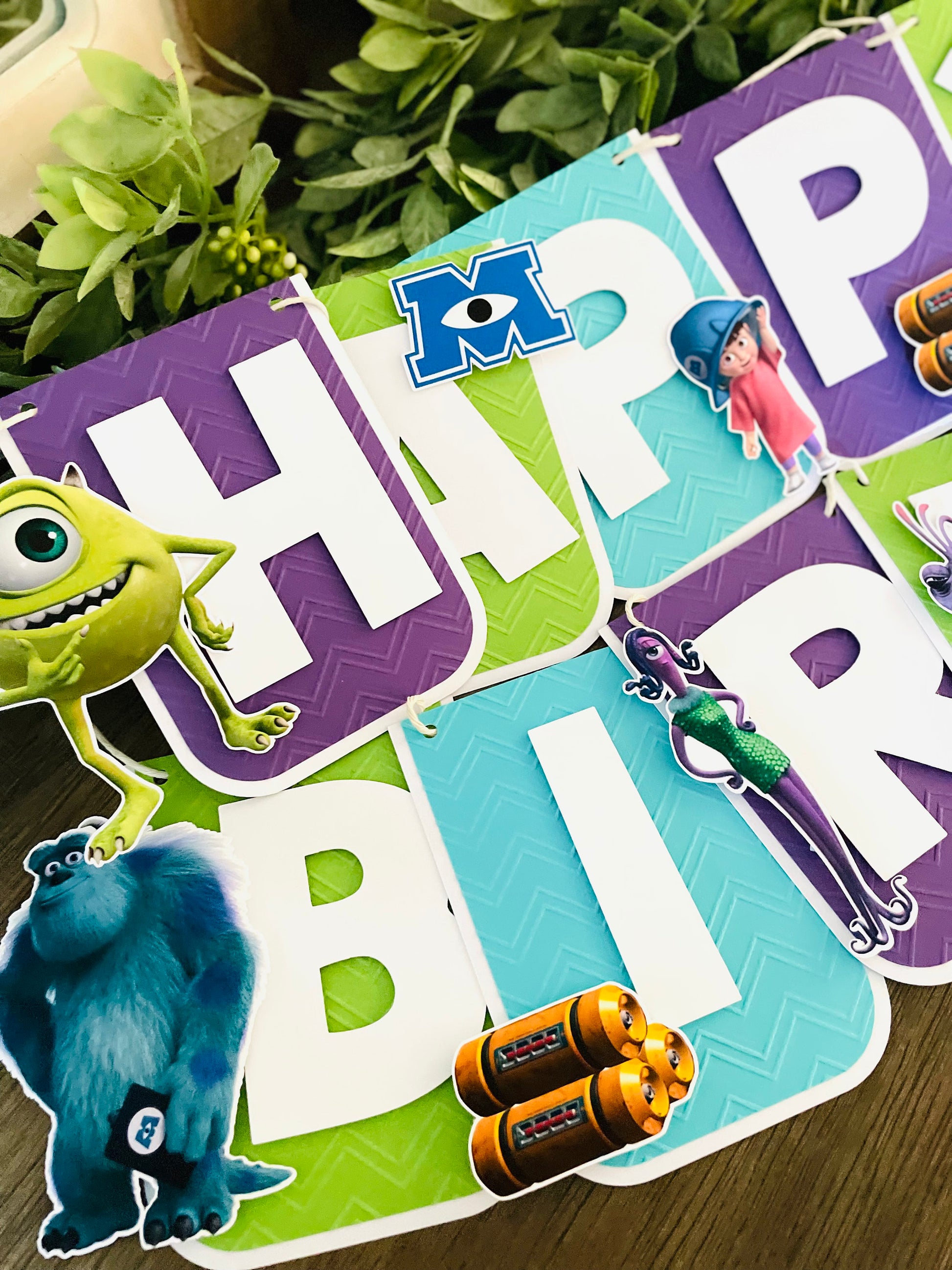 happy birthday monsters inc Monsters Inc Banner
