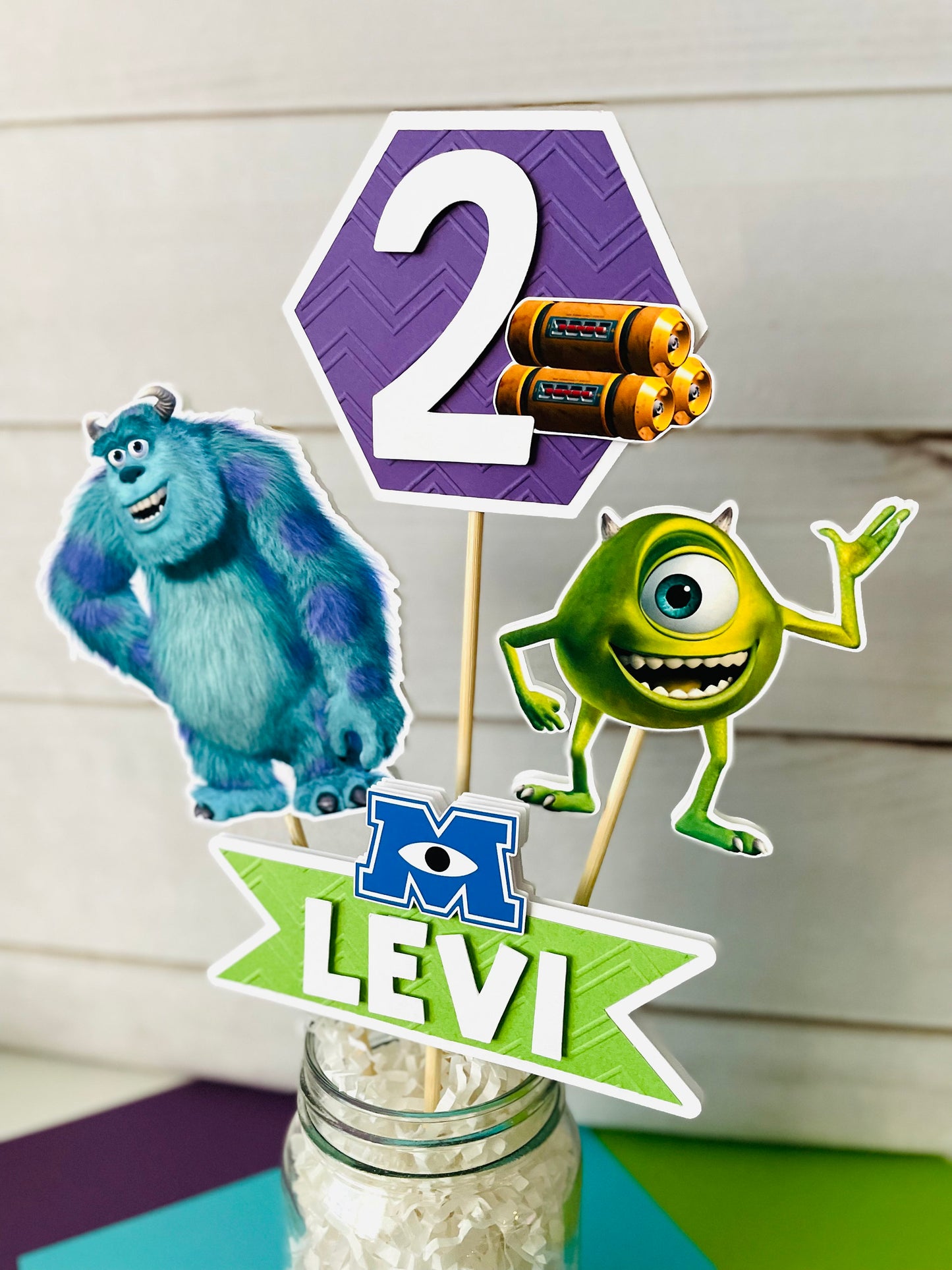 Monsters Inc Centerpieces