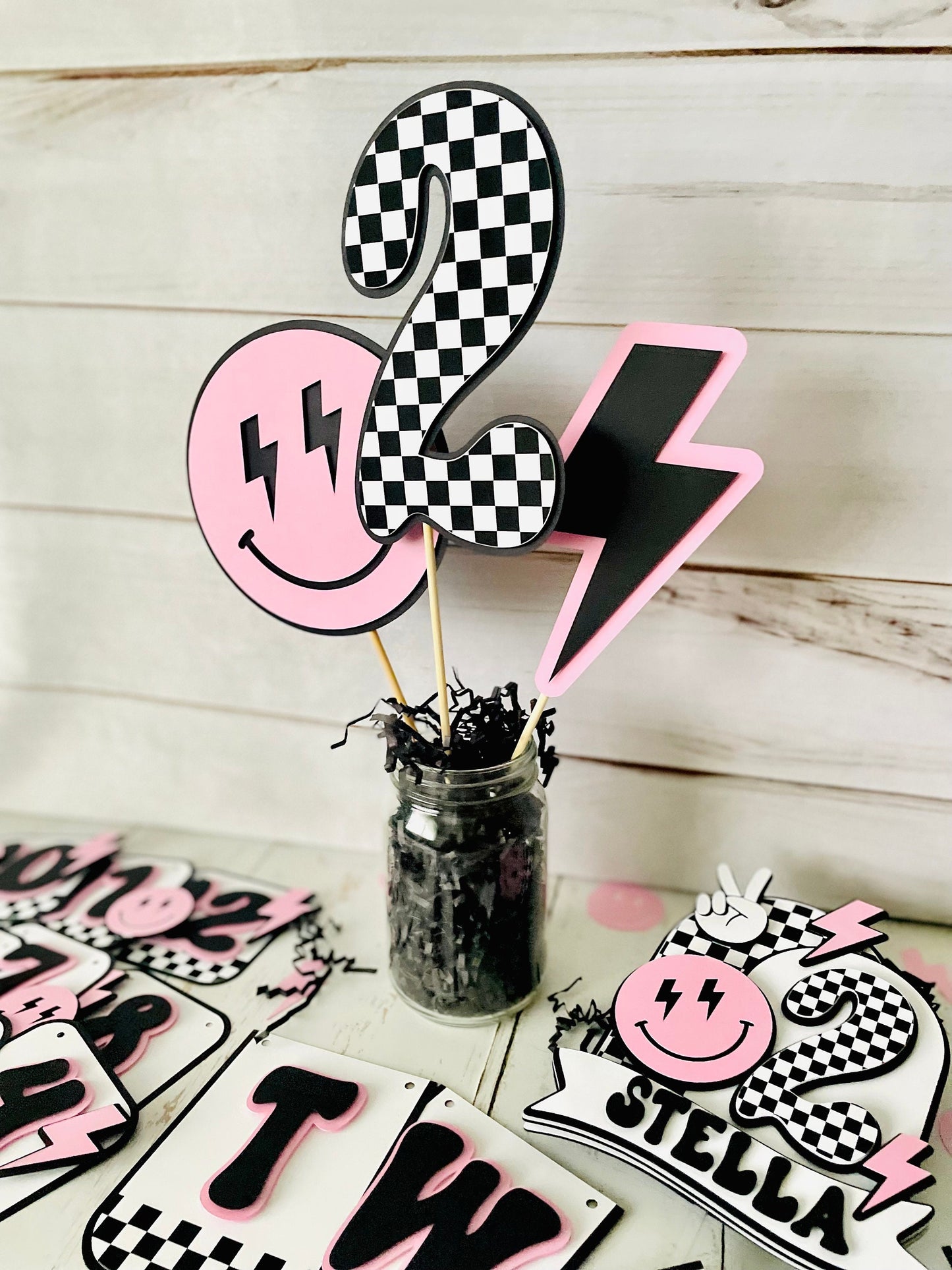 Smiley Face Centerpieces